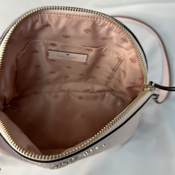 Pink - Kate Spade embossed dome purse - Picture 3 of 5